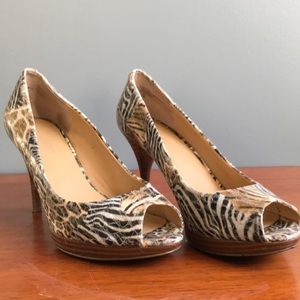 Nine West Animal Print Pumps